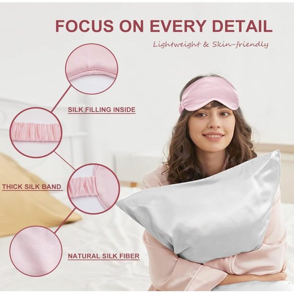 ARIEL Silk Sleep Mask and Under-Eye Care - Thumbnail 2